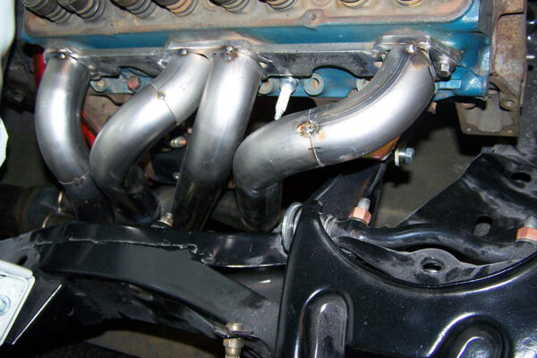 #SBPT-210 - ‘55-’57 CHEVY SMALL BLOCK - SB Pro Tour header for stock chassis with stock steering box - Image 8