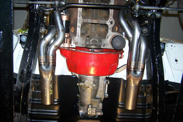#SBPT-210 - ‘55-’57 CHEVY SMALL BLOCK - SB Pro Tour header for stock chassis with stock steering box - Image 6