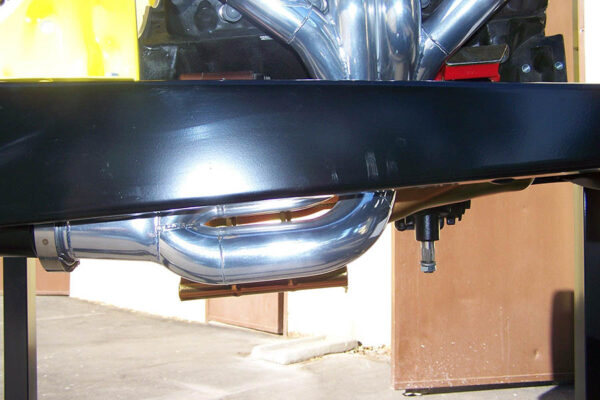 #SRSB-710 - Street Rod Small Block - SB Street Rod "Tri-Y" style header inside the frame for Vega steering or Rack and Pinion steering - Image 2