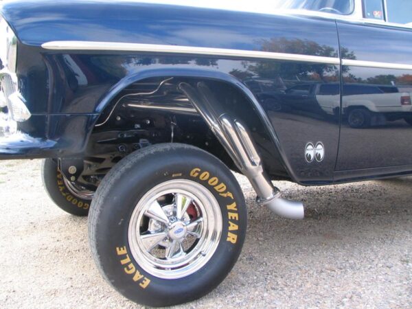 BBR-566 - ‘55-’57 CHEVY BIG BLOCK - FENDERWELL HEADER - Image 2