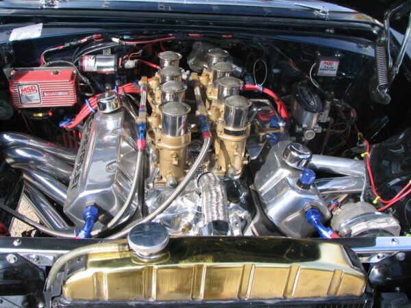 BBR-566 - ‘55-’57 CHEVY BIG BLOCK - FENDERWELL HEADER - Image 3