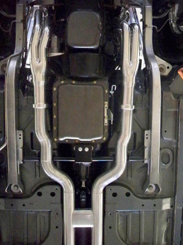 #BBPT-661 - ‘67-’69 CAMARO BIG BLOCK - ‘70-’81 CAMARO BIG BLOCK - ‘68-’74 NOVA BIG BLOCK - ‘75-’79 NOVA BIG BLOCK - ‘55-’57 CHEVY BIG BLOCK - BB Pro Tour header for stock chassis with rack & pinion steering. Also for Chris Alston’s Chassisworks, Martz, Checkered Racing,  Jim Meyers, Fatman & TCI front clips. - Image 5