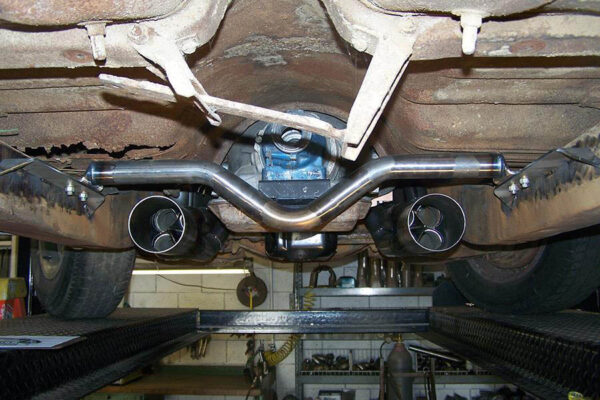 #BBPT-663 - ‘55-’57 CHEVY BIG BLOCK - BB Pro Tour header for stock chassis with stock manual steering box - Image 6