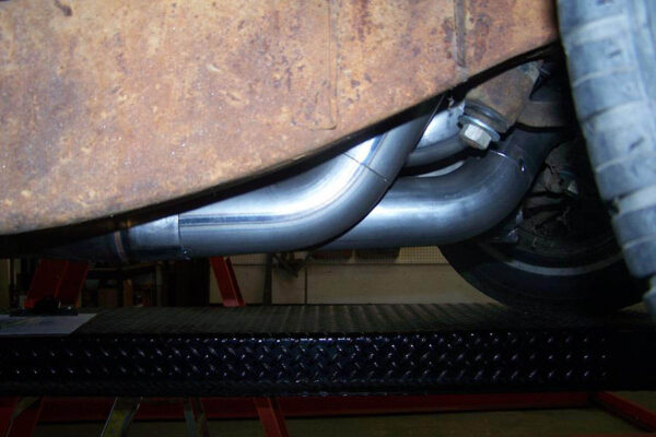 #BBPT-663 - ‘55-’57 CHEVY BIG BLOCK - BB Pro Tour header for stock chassis with stock manual steering box - Image 8