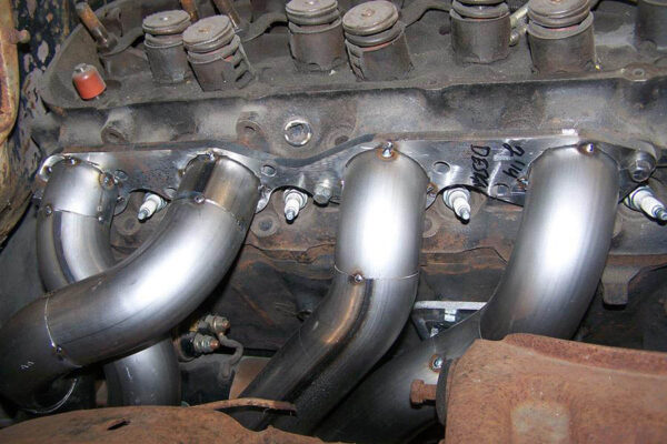 #BBPT-663 - ‘55-’57 CHEVY BIG BLOCK - BB Pro Tour header for stock chassis with stock manual steering box