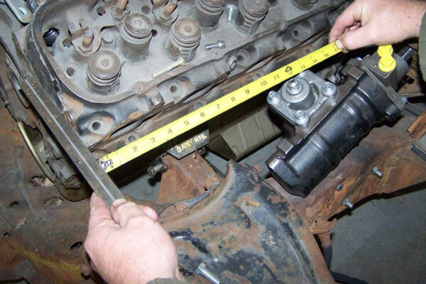 #BBPT-663 - ‘55-’57 CHEVY BIG BLOCK - BB Pro Tour header for stock chassis with stock manual steering box - Image 2