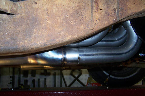 #BBPT-664 - ‘55-’57 CHEVY BIG BLOCK - BB Pro Tour header for stock chassis with rear rack and pinion steering - Image 3