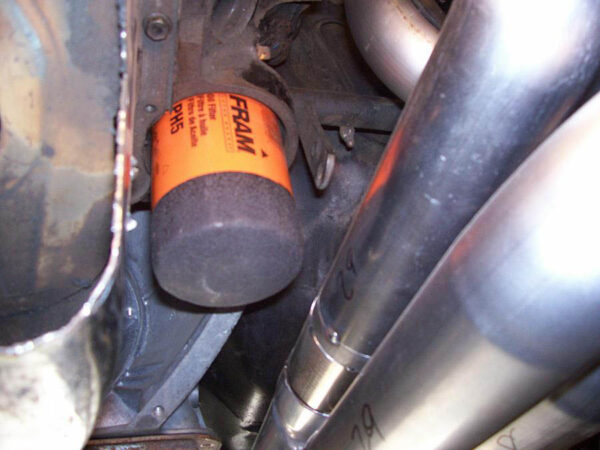 #BBR-501 - ‘67-’69 CAMARO BIG BLOCK - ‘68-’74 NOVA BIG BLOCK - BB Race header for stock chassis with rack & pinion and dry sump oil system - Image 4