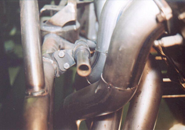 #BBR-502 - ‘67-’69 CAMARO BIG BLOCK - ‘68-’74 NOVA BIG BLOCK - BB Race header for Smith Race Craft front clip - Image 5