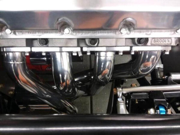 #BBR-502 - ‘67-’69 CAMARO BIG BLOCK - ‘68-’74 NOVA BIG BLOCK - BB Race header for Smith Race Craft front clip - Image 2