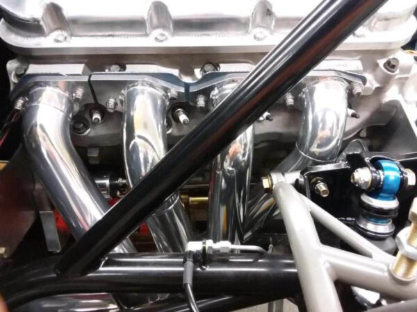 #BBR-502 - ‘67-’69 CAMARO BIG BLOCK - ‘68-’74 NOVA BIG BLOCK - BB Race header for Smith Race Craft front clip - Image 3