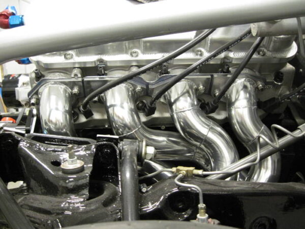 #BBR-506 - ‘67-’69 CAMARO BIG BLOCK - ‘68-’74 NOVA BIG BLOCK - BB Race header for stock chassis with front rack & pinion steering - Image 2