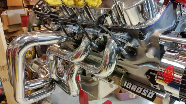 #BBR-515 – ‘82-’92 CAMARO BIG BLOCK – BB Race header for stock chassis & AJE- “K” member