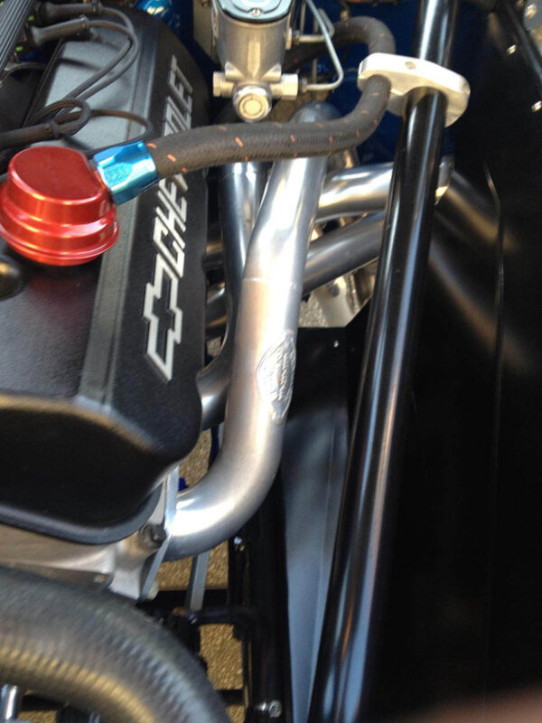 #BBR-530 - ‘62-’67 CHEVY II BIG BLOCK - BB Race header for stock chassis (fenderwell) - Image 6