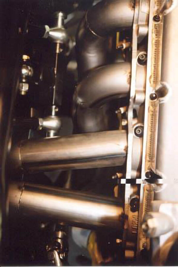#BBR-531 - ‘62-’67 CHEVY II BIG BLOCK - BB Race header for Chris Alston front clip - Image 5