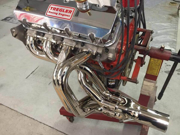 #BBR-531 - ‘62-’67 CHEVY II BIG BLOCK - BB Race header for Chris Alston front clip - Image 6