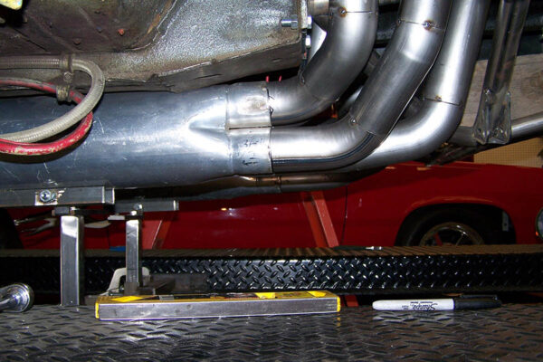 #BBR-533 - ‘62-’67 CHEVY II BIG BLOCK - BB Race header for Smith Race Craft front clip - Image 4