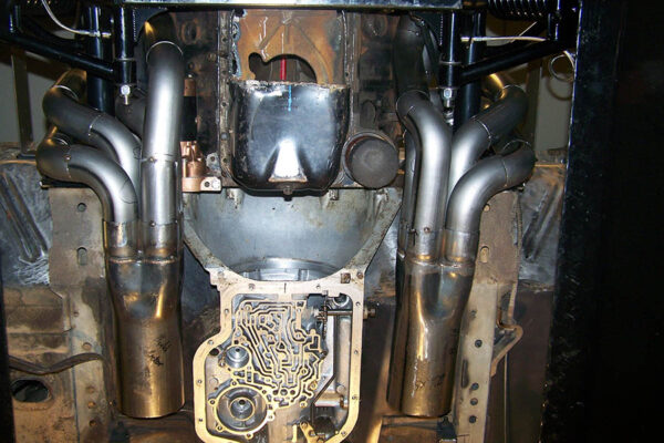 #BBR-535 - ‘62-’67 CHEVY II BIG BLOCK - BB Race header for TCI front clip - Image 2