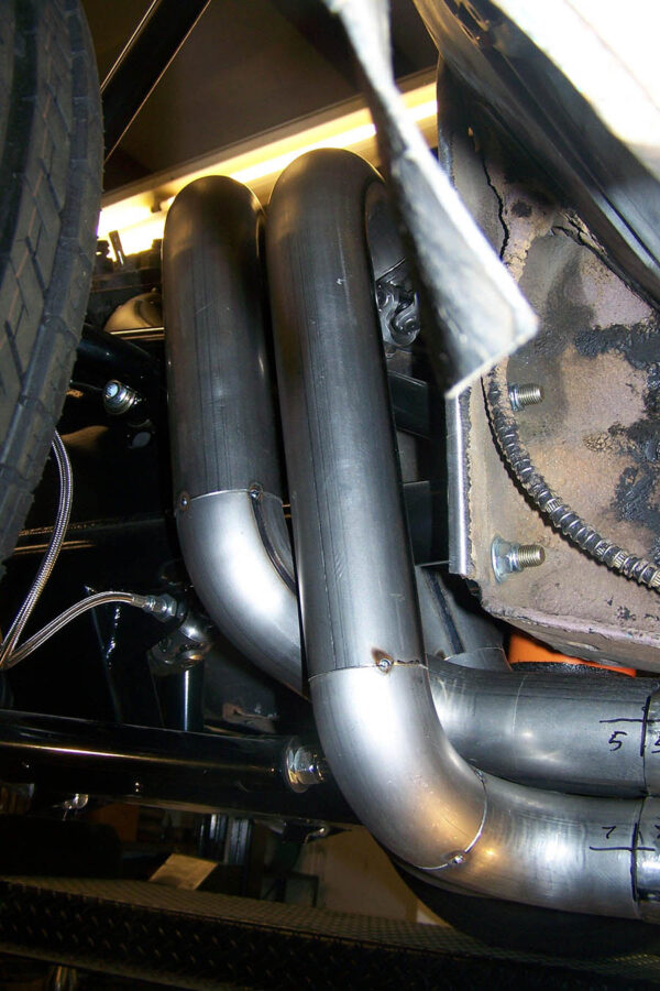 #BBR-535 - ‘62-’67 CHEVY II BIG BLOCK - BB Race header for TCI front clip - Image 7