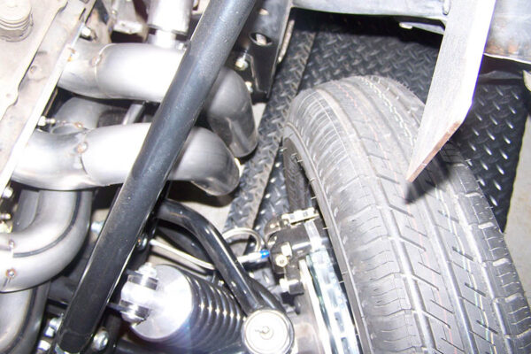 #BBR-535 - ‘62-’67 CHEVY II BIG BLOCK - BB Race header for TCI front clip - Image 4
