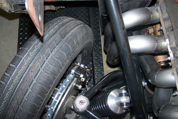#BBR-535 - ‘62-’67 CHEVY II BIG BLOCK - BB Race header for TCI front clip - Image 3