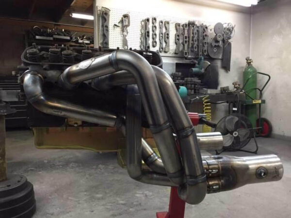 #BBR-540 - ‘64-’67 CHEVELLE BIG BLOCK - BB Race header for stock chassis - Image 5