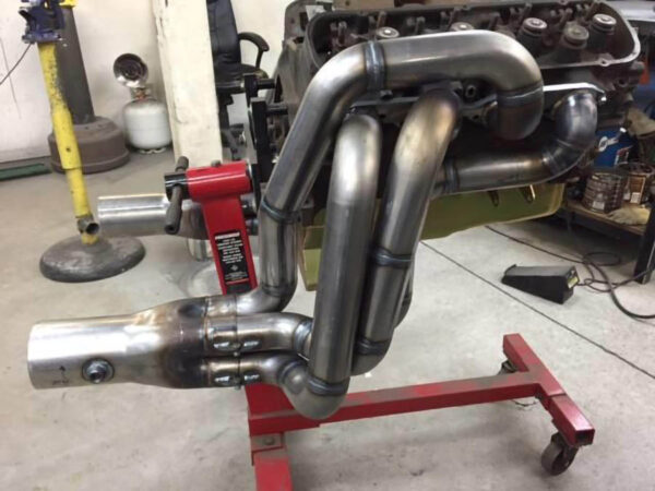 #BBR-540 - ‘64-’67 CHEVELLE BIG BLOCK - BB Race header for stock chassis - Image 6