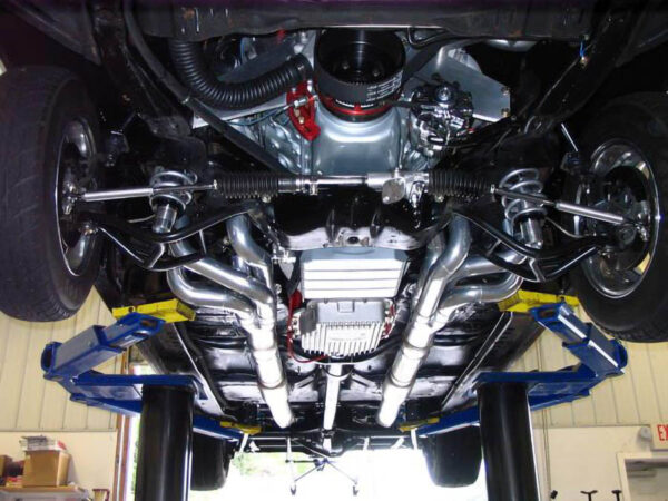 #BBR-545 - ‘68-’72 CHEVELLE BIG BLOCK - BB Race header for stock chassis - Image 4