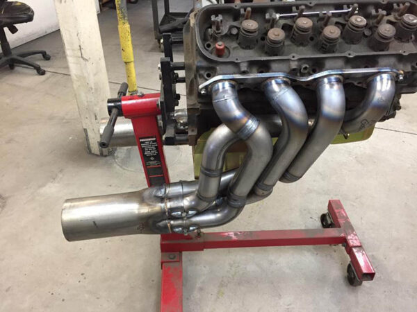 #BBR-555 BB - ‘79-’03 “FOX” CHASSIS BIG BLOCK - Race header requires AJE or UPR or Skinny Kid Racing aftermarket “K” member