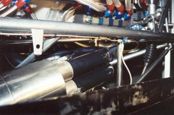 #BBR-580 - PRO STOCK BIG BLOCK - BB Race header for Pro Stock chassis (designed on a Bickell chassis) - Image 4
