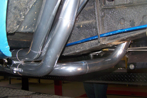 #SBR-125 - ‘62-’67 CHEVY II SMALL BLOCK - SB Race header for stock chassis (fenderwell) - Image 2
