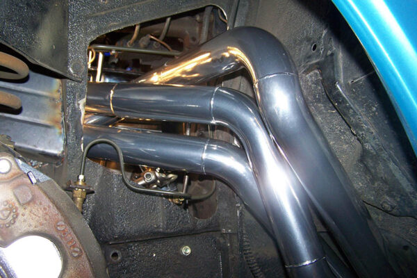 #SBR-125 - ‘62-’67 CHEVY II SMALL BLOCK - SB Race header for stock chassis (fenderwell) - Image 4