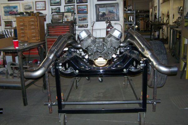 BBR-400 – ‘67-’69 CAMARO BIG BLOCK – ‘68-’74 NOVA BIG BLOCK – STOCK CHASSIS FRONT SIDE EXIT HEADER