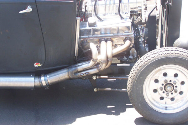 #SRSB-700 - Street Rod Small Block - SB Street Rod header "Drag Style" over the frame - Image 10