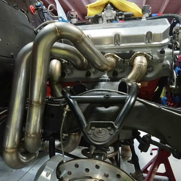 #BBR-541 - ‘64-’67 CHEVELLE BIG BLOCK - BB Race header for stock chassis (new design) - Image 11