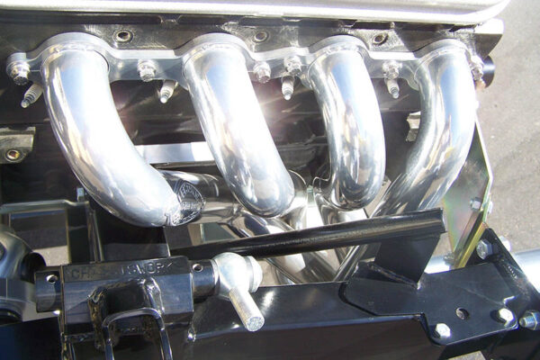 #LSPT-310 - ‘62-’67 CHEVY II LS-1 TO LS-7 - LS Pro Tour header for Chris Alston’s Chassisworks front clip, Also for AJE, Martz, Heidts & Checkered Racing front clips - Image 2