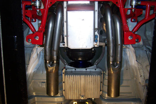 #LSR-321 - ‘93-’02 CAMARO LSX BLOCK - LS Race header for stock chassis with a Spohn “K” member, With motor plates only. - Image 2