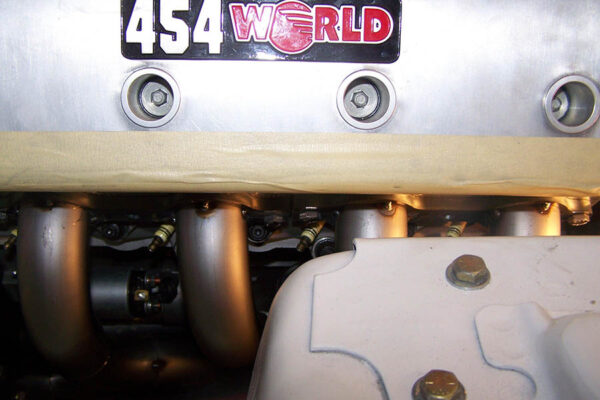 #LSR-321 - ‘93-’02 CAMARO LSX BLOCK - LS Race header for stock chassis with a Spohn “K” member, With motor plates only. - Image 8