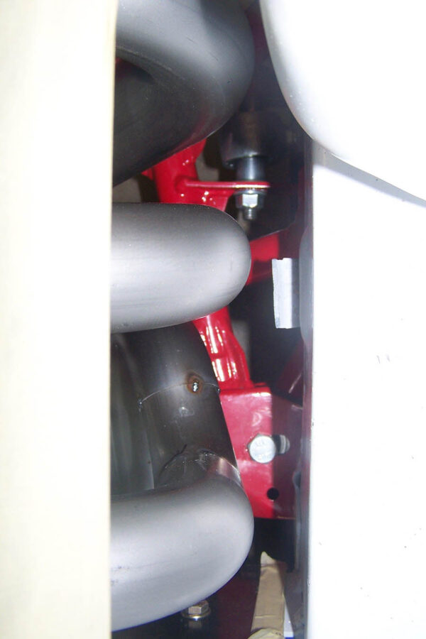 #LSR-321 - ‘93-’02 CAMARO LSX BLOCK - LS Race header for stock chassis with a Spohn “K” member, With motor plates only. - Image 6