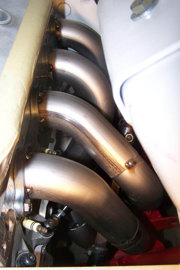 #LSR-321 - ‘93-’02 CAMARO LSX BLOCK - LS Race header for stock chassis with a Spohn “K” member, With motor plates only. - Image 5