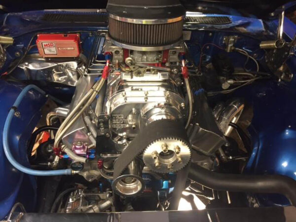 #BBR-545 - ‘68-’72 CHEVELLE BIG BLOCK - BB Race header for stock chassis - Image 6