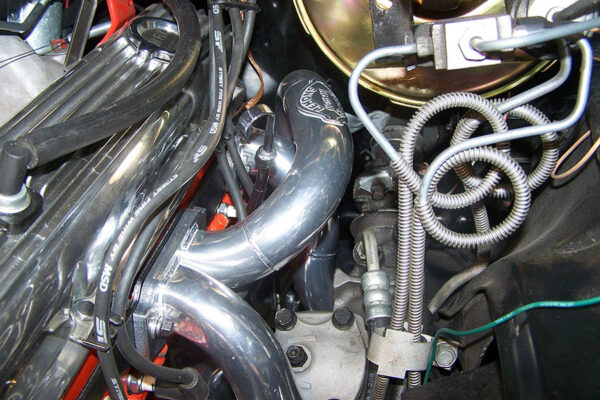 #SBPT-200 - ‘67-’69 CAMARO SMALL BLOCK - ‘68-’74 NOVA SMALL BLOCK - SB Pro Tour header for stock chassis with stock steering box. #SBPT-200A  version can be made for factory AC. - Image 2