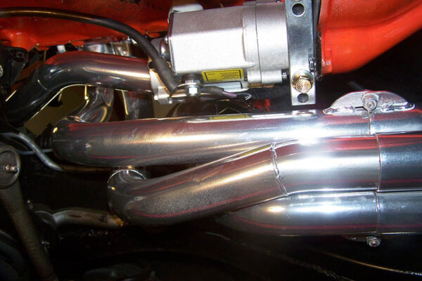 #SBPT-200 - ‘67-’69 CAMARO SMALL BLOCK - ‘68-’74 NOVA SMALL BLOCK - SB Pro Tour header for stock chassis with stock steering box. #SBPT-200A  version can be made for factory AC. - Image 6