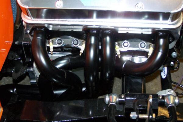 #SBPT-202 – ‘55-’57 CHEVY SMALL BLOCK – SB Pro Tour header for Street Rod Garage chassis (Chris Sutton)