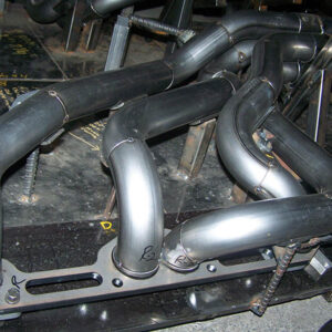 #SBR-120 – ’93-’02 Camaro Small Block – SB Race header for stock chassis with Moroso solid side mounts or motor plates also BMR “K” member with side mounts or motor plates or AJE “K” member with motor plates onlySB Race header for stock chassis