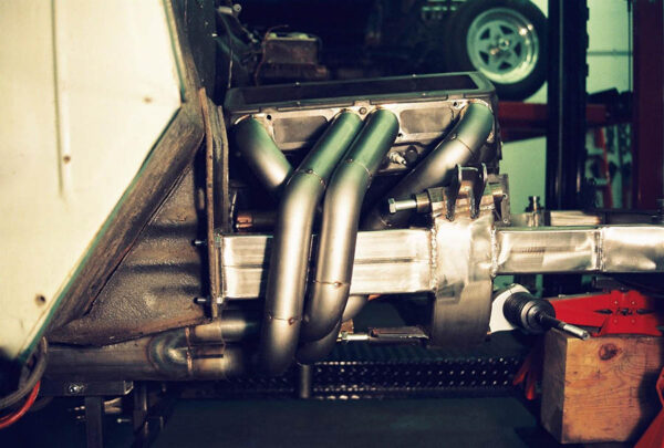 #SBR-126 - ‘62-’67 CHEVY II SMALL BLOCK - SB Race header for Chris Alston’s Chassisworks front clip. Also for Heidts, Martz & Checkered Racing front clips. - Image 2