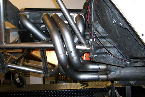 #SBR-127 - ‘62-’67 CHEVY II SMALL BLOCK - SB Race header for Smith Race Craft front clip - Image 3