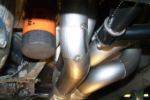 #SBR-128 – ‘62-’67 CHEVY II SMALL BLOCK – SB Race header for TCI front clip