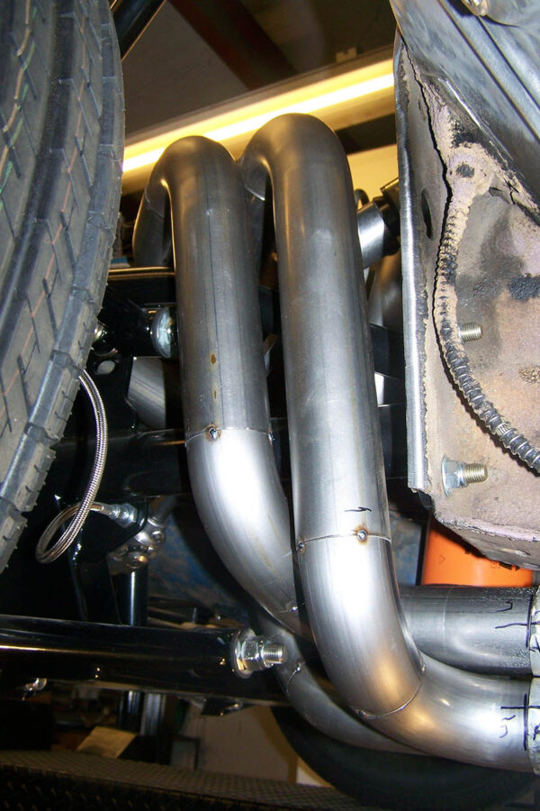 #SBR-128 - ‘62-’67 CHEVY II SMALL BLOCK - SB Race header for TCI front clip - Image 3
