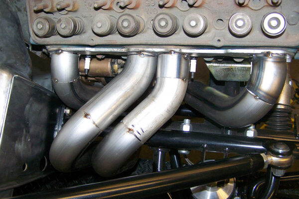 #SBR-128 - ‘62-’67 CHEVY II SMALL BLOCK - SB Race header for TCI front clip - Image 5